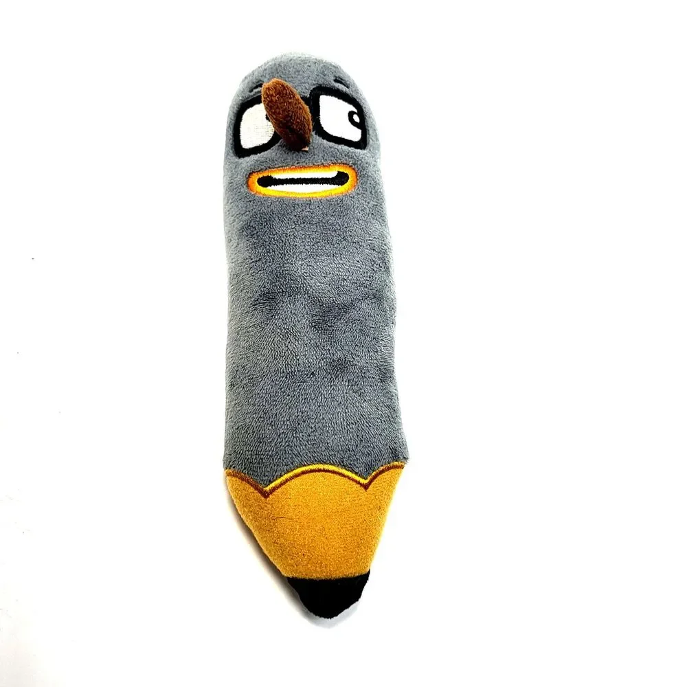 BabyFirst TV Color Crew Plush Gray Pencil Talking Crayon Tested & Works